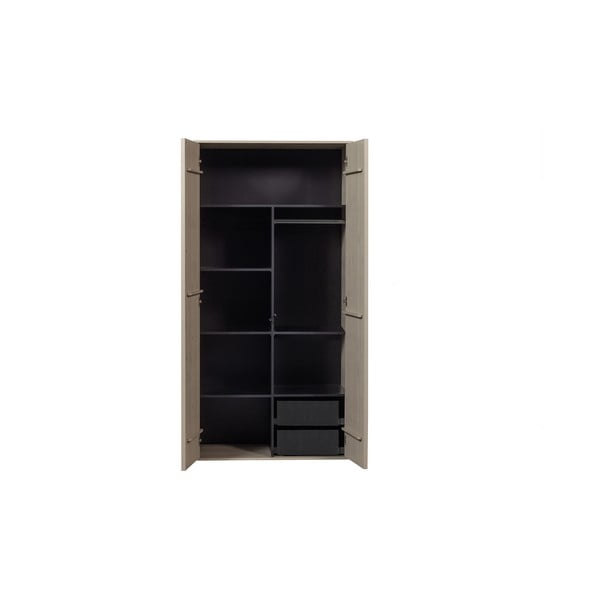 Rafturi suplimentare gri 2 buc. 48x1,5 cm Daily – vtwonen-image-2