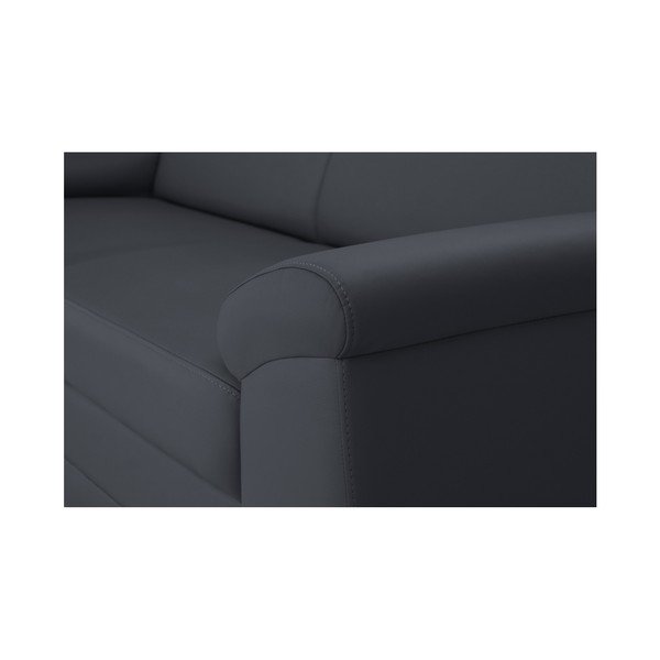 Canapea cu șezlong pe partea stângă Florenzzi Bossi Medium, gri antracit-image-4