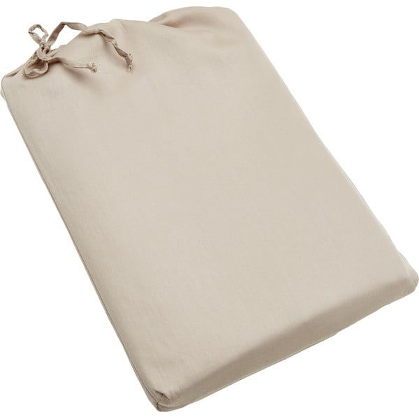 Lenjerie de pat bej din bumbac satinat 200x135 cm Comfort - Westwing Collection-image-3