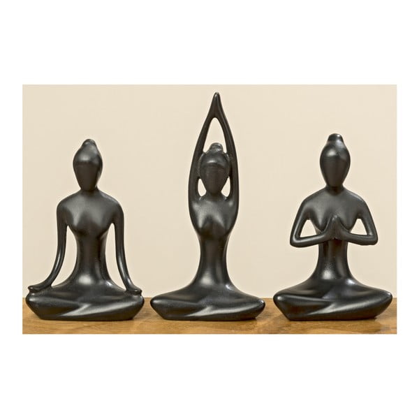 Set 3 sculpturi decorative Boltze Yoga