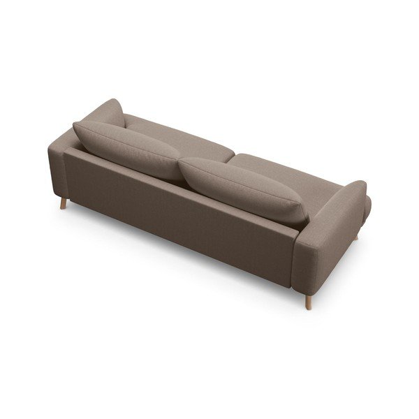 Canapea taupe 200 cm Naomi – Micadoni -image-2