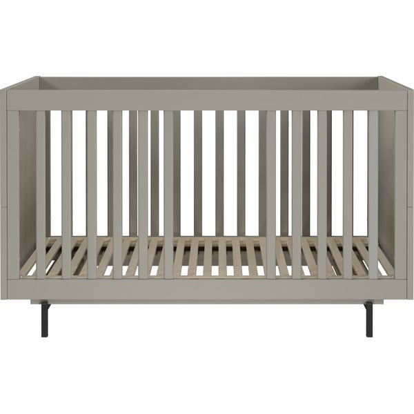 Pat pentru copii  gri cu somieră 70x140 cm Tomino – Germania