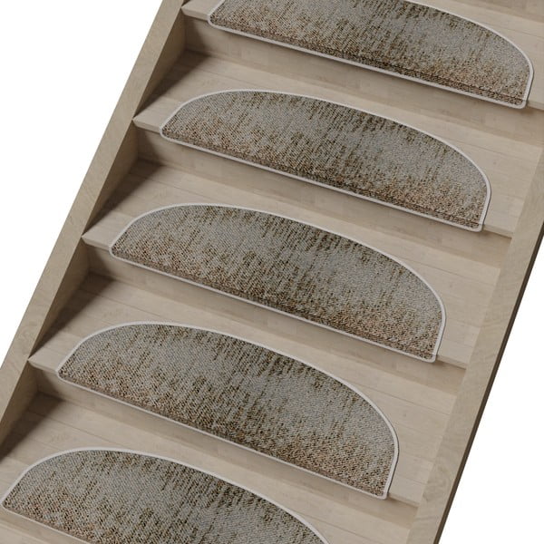 Covorașe pentru scări 16 buc. 20x65 cm Horizon – Vitaus-image-1