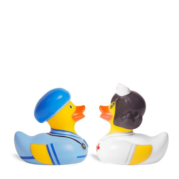 Rățușcă de baie Bud Ducks Doctor & Nurse Mini Deluce