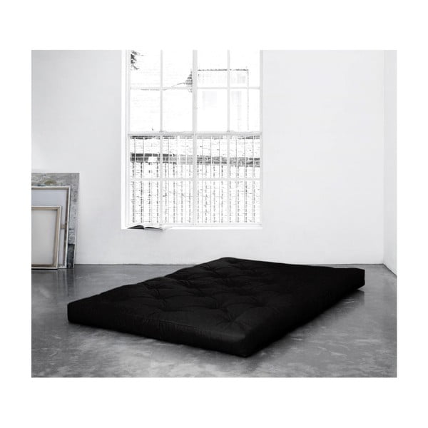Saltea futon neagră mediu-fermă 140x200 cm Coco Black – Karup Design-image-3