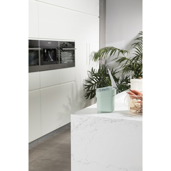 Recipient pentru deșeuri compostabile gri închis 5 l Ready To Collect – Curver-image-1