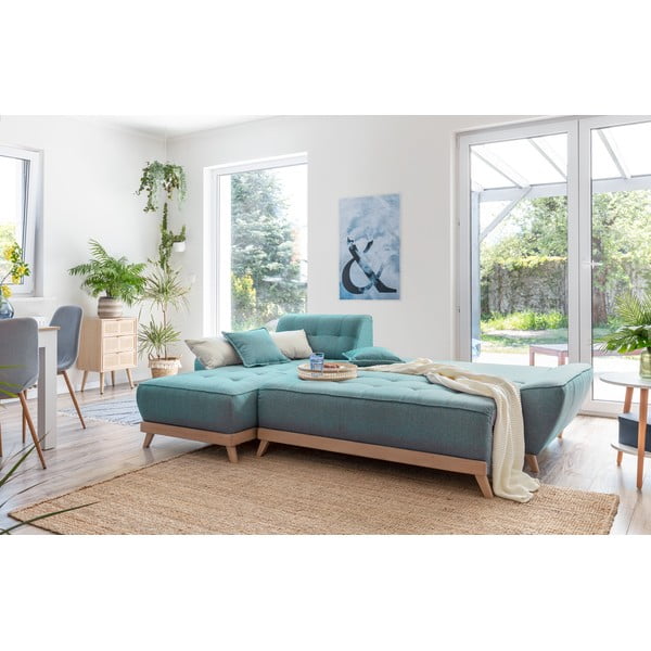 Colțar turcoaz extensibil (cu colț variabil) Dazzling Daisy – Miuform-image-3