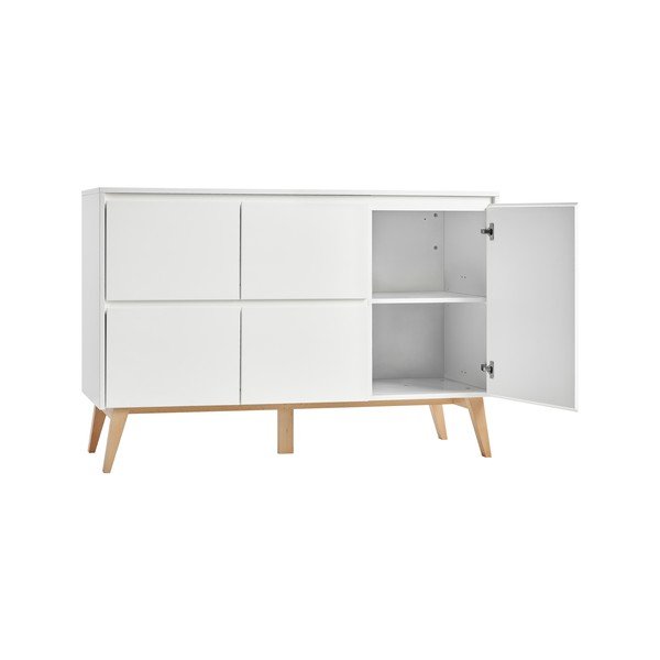 Comodă pentru copii Pinio Swing, 148 x 92 cm, alb-image-3