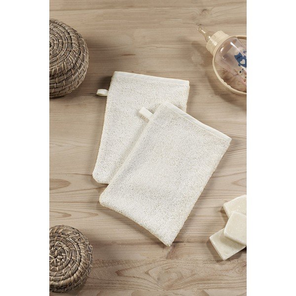 Prosop pentru copii bej din bambus și bumbac Mila - Lydia&Co-image-4