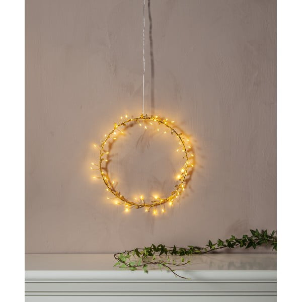 Decorațiune luminoasă galbenă ø 28 cm  de  Crăciun Winny – Star Trading-image-1