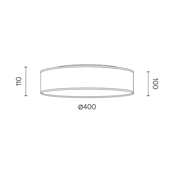 Plafonieră din furnir natural Sotto Luce Tsuri L, ⌀ 40 cm-image-2