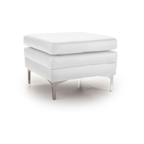 Taburet din piele Scandic Twigo, alb-image-2