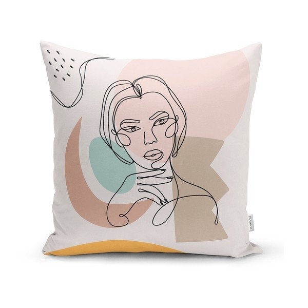 Set 3 fețe de pernă decorative Minimalist Cushion Covers Minimalist Line, 45 x 45 cm-image-4