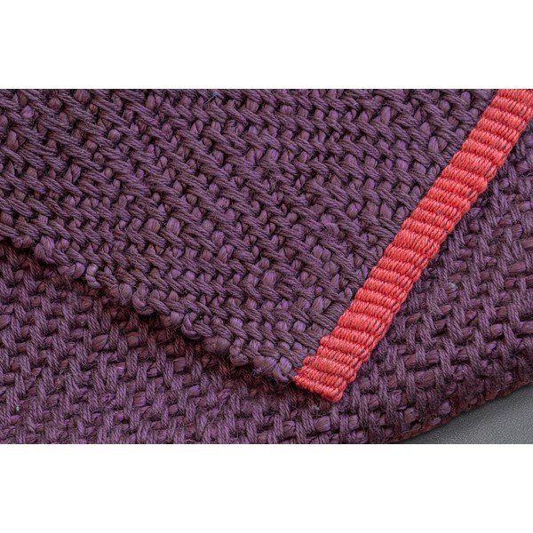 Covor tip traversă burgundy din iută 70x150 cm Notes – Mette Ditmer Denmark-image-3