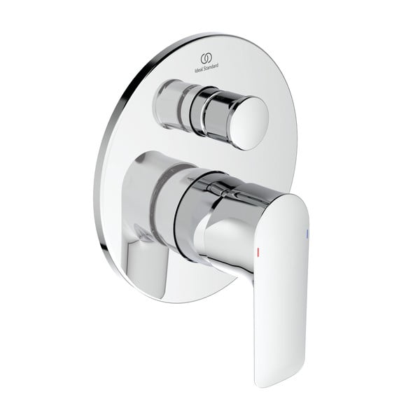 Baterie argintiu-lucios pentru cadă/încastrată Connect Air – Ideal Standard