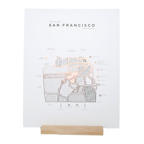 Poster Roam by 42 Pressed San Francisco