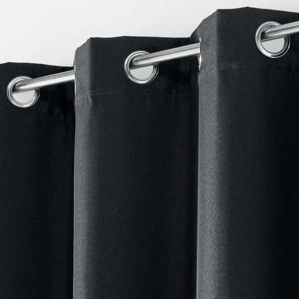 Draperie gri antracit blackout 135x280 cm Tissea – douceur d'intérieur-image-1