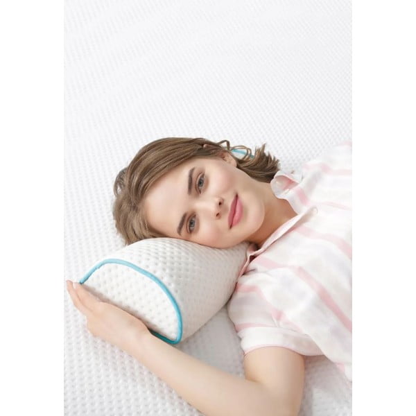 Pernă ergonomică cu umplutură de spumă cu memorie 18x42 cm – Mila Home-image-3