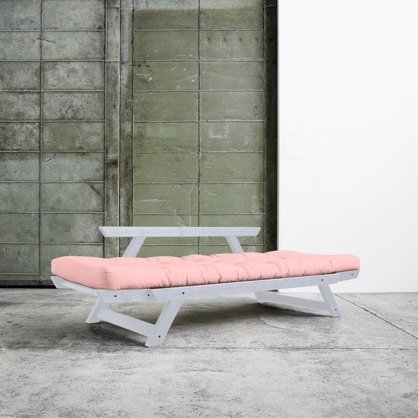 Canapea extensibilă Karup Bebop Cool Grey/Pink Peonie-image-1