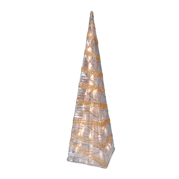 Decorațiune luminoasă de Crăciun Naeve Pyramid, înălțime 59 cm