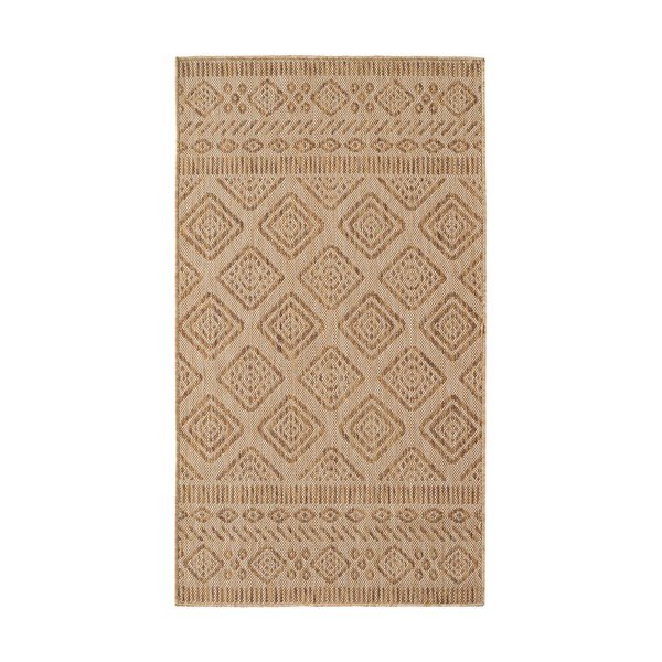 Covor pentru exterior și interior bej 80x150 cm Mira 1452 – Ayyildiz Carpets