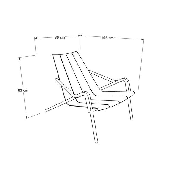 Set mobilier metalic de grădină Ezeis Fleole, albastru-image-4
