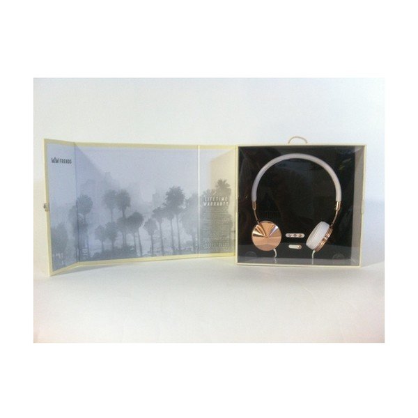 Căști audio cu detalii roz auriu Frends Layla Rosegold-image-4