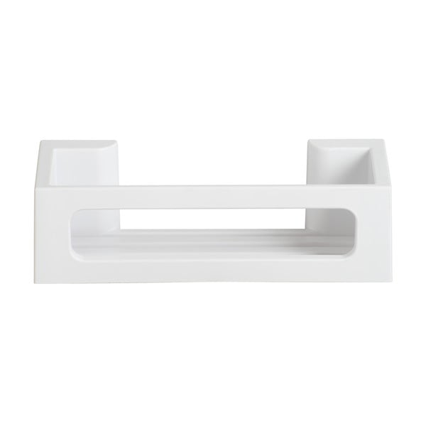 Raft pentru baie alb mat autoadeziv cu Turbo-Loc din plastic Bralia – Wenko