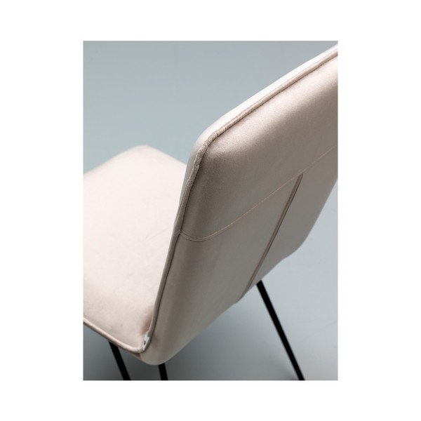 Set 4 scaune Design Twist Elice, gri cu picioare negre-image-3