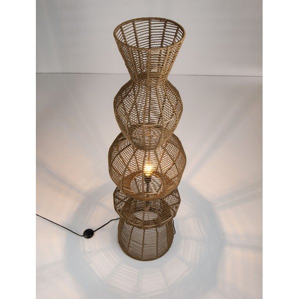 Lampadar în culoare naturală cu tapițerie din frânghie (înălțime 136 cm) Breena – Nova Luce-image-1