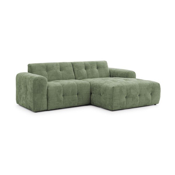 Colțar verde (cu colț pe partea dreaptă/cu șezlong) Melva – Ropez