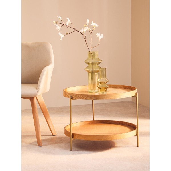 Măsuță auxiliară rotundă ø 60 cm Viborg – Premier Housewares-image-1