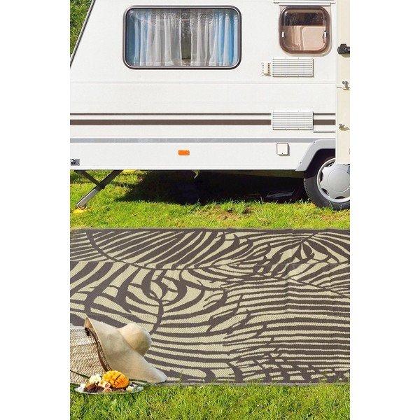 Pătură maro pentru picnic 240x330 cm – Oyo Concept-image-1