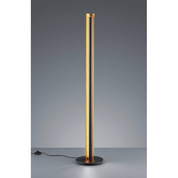 Lampadar negru LED cu intensitate reglabilă (înălțime 142,5 cm) Texel – Trio-image-4