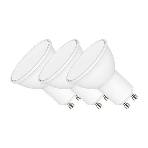 Set 3 becuri cu LED EMOS Classic MR16 Warm White, 8,4W GU10-image-2