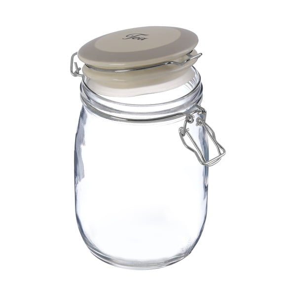 Recipient din sticlă pentru ceai Grocer – Premier Housewares-image-2