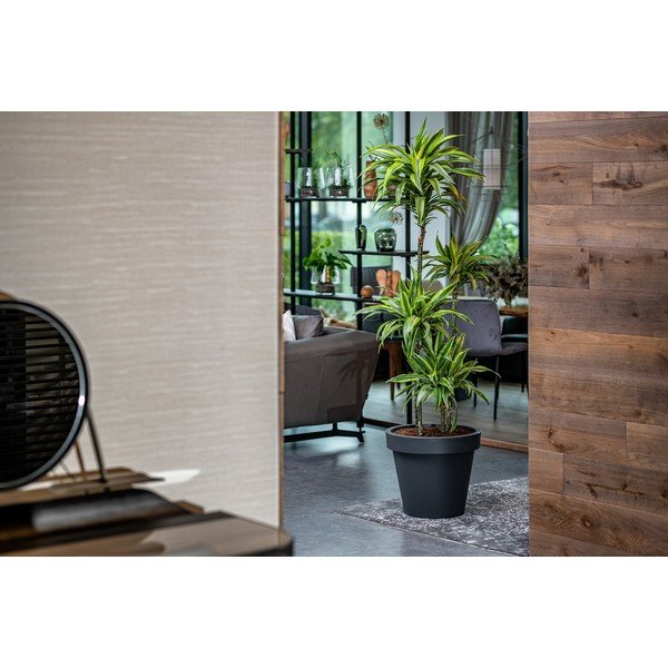 Ghiveci din plastic ø 29 cm Metro Twist – Gardenico-image-1