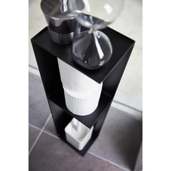 Suport pentru hârtie igienică din metal Tower – YAMAZAKI-image-2