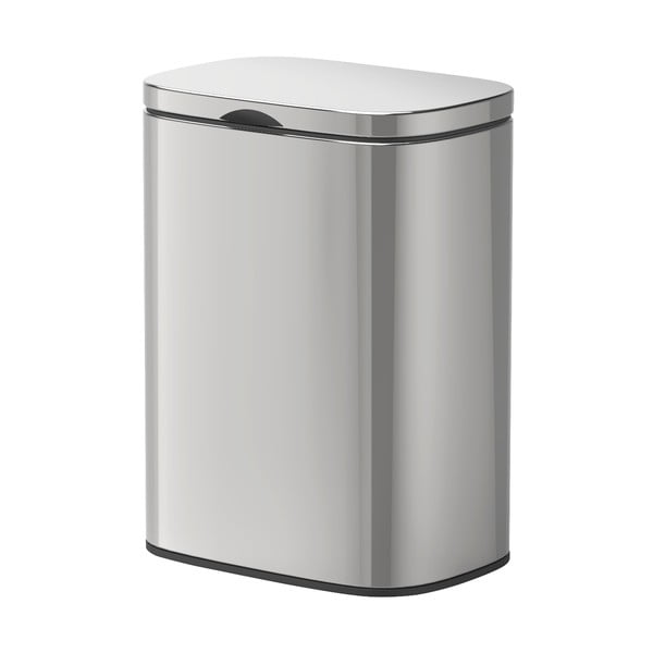 Coș de gunoi din inox Wenko Sare, argintiu