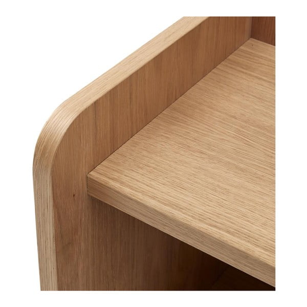 Noptieră cu aspect de lemn de stejar Wrap – Bonami Selection-image-4