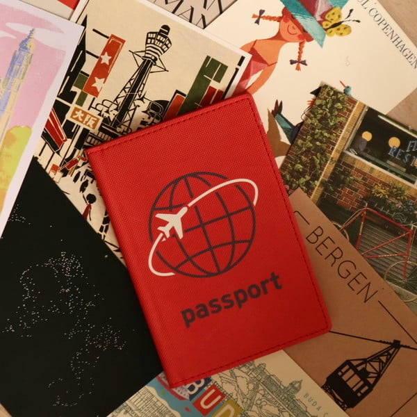 Husă pentru pașaport - Kikkerland