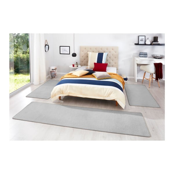 Set 3 covoare tip traversă Hanse Home Fancy, gri-image-3