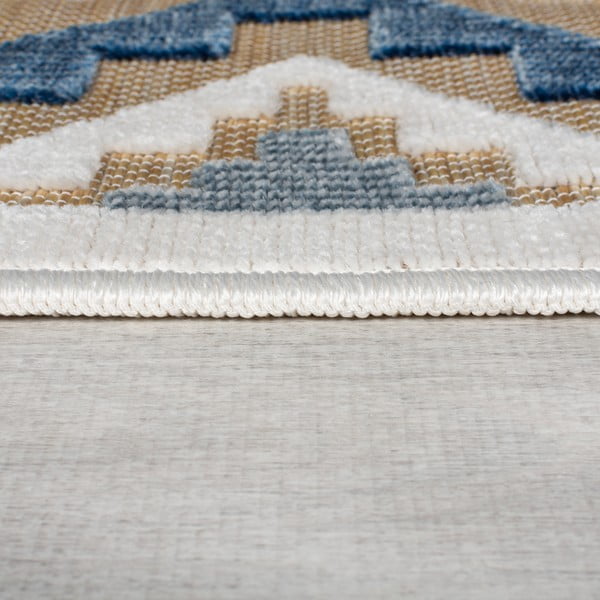 Covor tip traversă de exterior crem 80x230 cm Zion Natural – Flair Rugs-image-4