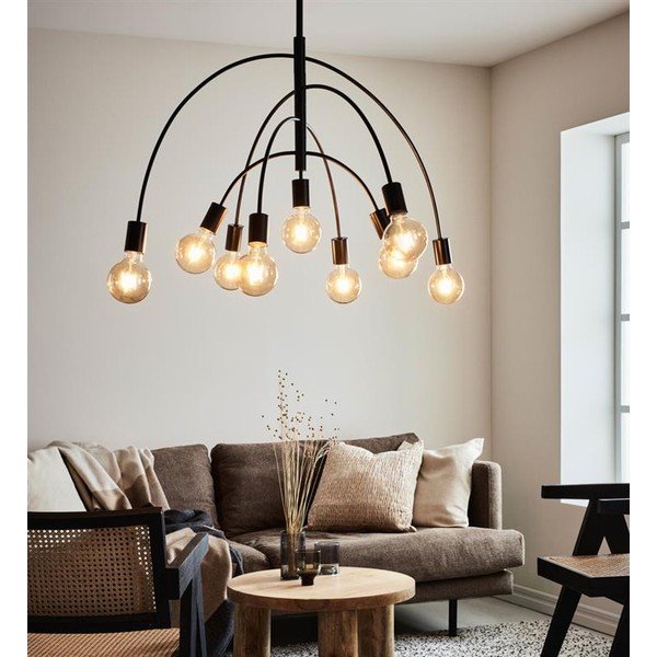 Lustră Markslöjd Lavello, lățime 94,5 cm, negru-image-2