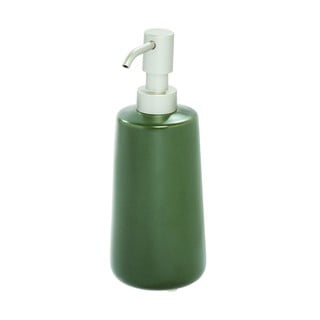 Dispenser de săpun din ceramică iDesign Eco Vanity, verde