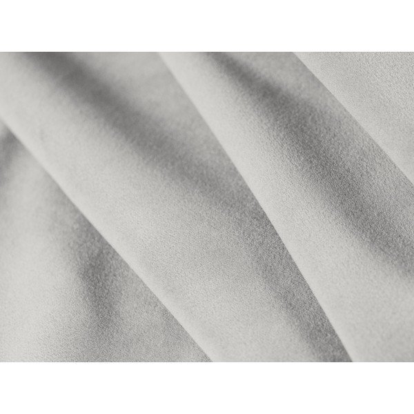 Colțar gri deschis cu tapițerie din catifea (cu colț pe partea stângă/cu șezlong) Kate – Micadoni -image-4