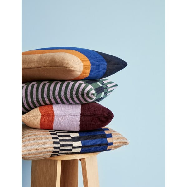 Pernă din bumbac Hübsch Frank, 60 x 40 cm-image-1