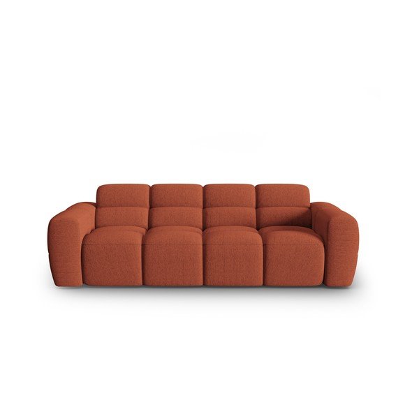 Canapea cărămizie 256 cm Lisa – Micadoni Home