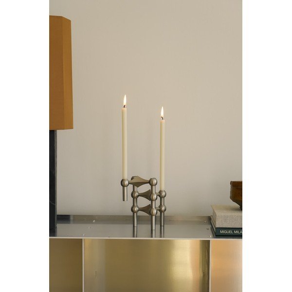 Sfeșnice 3 buc. din metal Nagel – STOFF Nagel-image-1