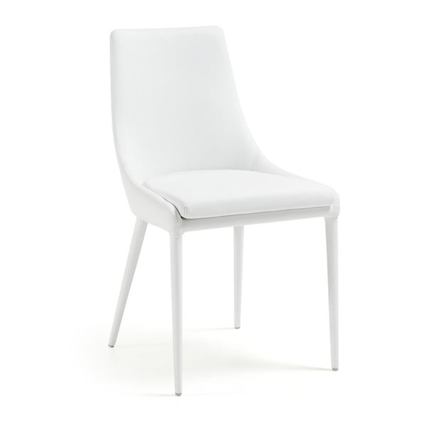 Set 2 scaune La Forma Dante, alb 